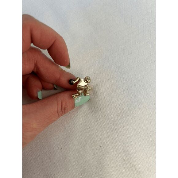 Mother of Pearl and Gold Tone Bowling Tie Clip & Cufflinks Set - Picture 7 of 9